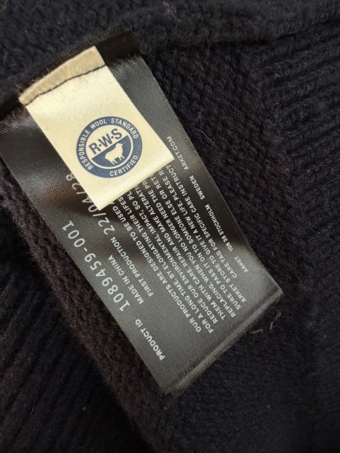 아르켓 하프집업 카라 니트  상품이미지5