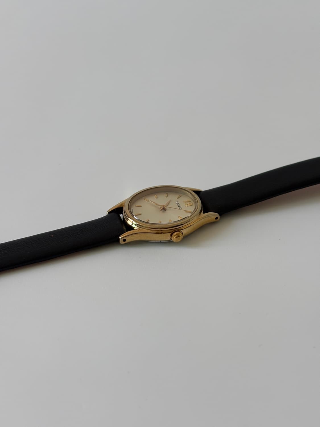 2000s Gold Oval Ladies Quartz 상품이미지5