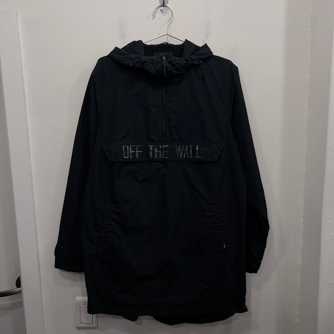 반스 올드스쿨 오프 더 월 오버핏 후드 롱 아노락 상품이미지2