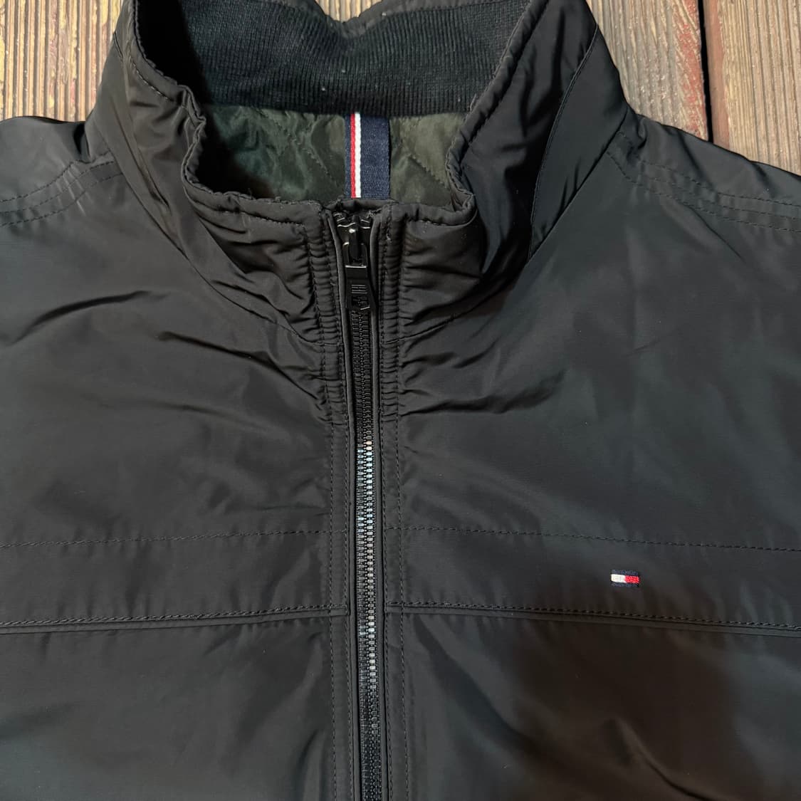 타미힐피거 안감(퀼팅) 블루종 자켓 상품이미지2