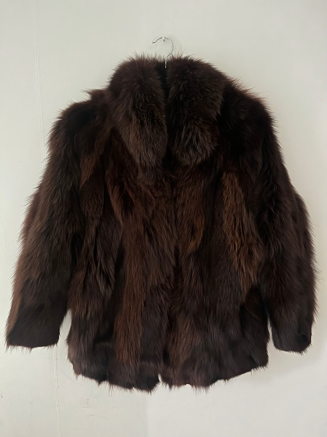 사가폭스 폭스퍼 자켓 브라운 상품이미지1