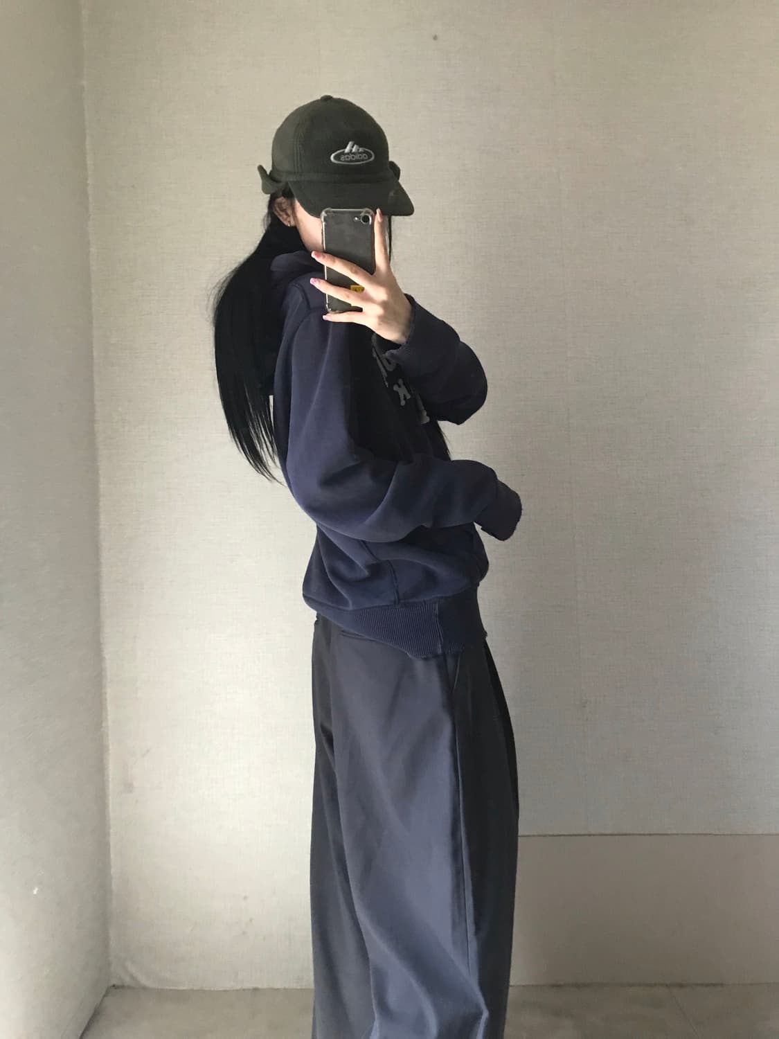 아베크롬비 네이비 후드티 상품이미지2