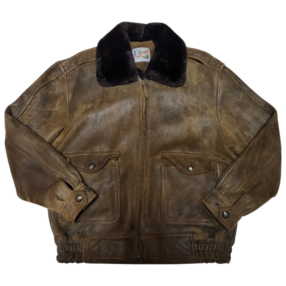 (110) 90s endymion 무스탕자켓 시어링자켓 양가죽무스탕 상품이미지3