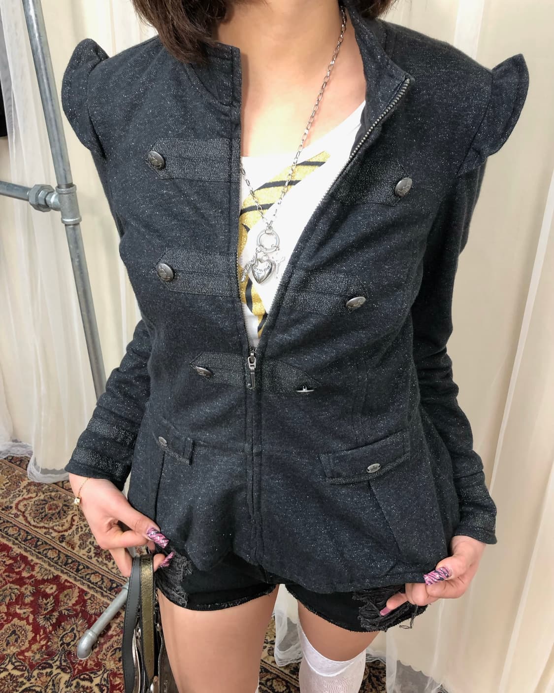 VTG 넥타이 프린팅 티셔츠 상품이미지6