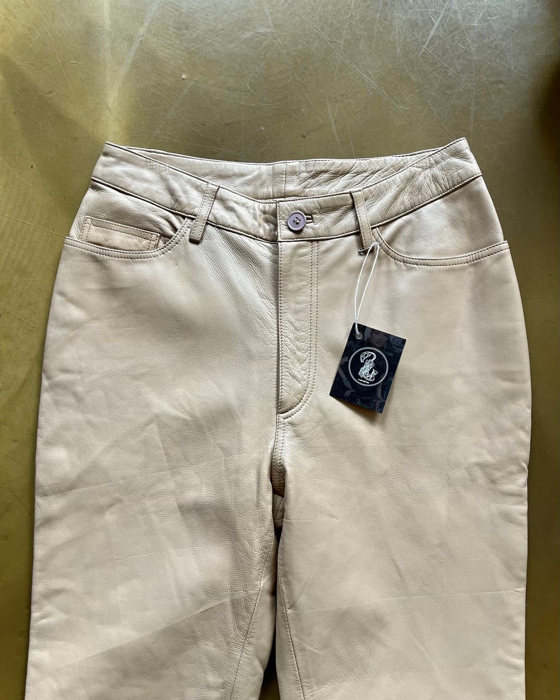 LUFRAN Real Lamb Leather Trouser Pants 상품이미지4