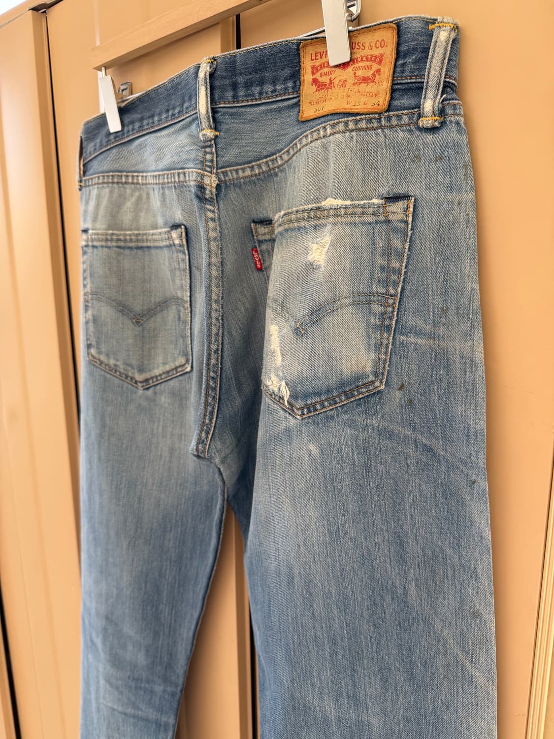 리바이스 501 vtg 데님 상품이미지7