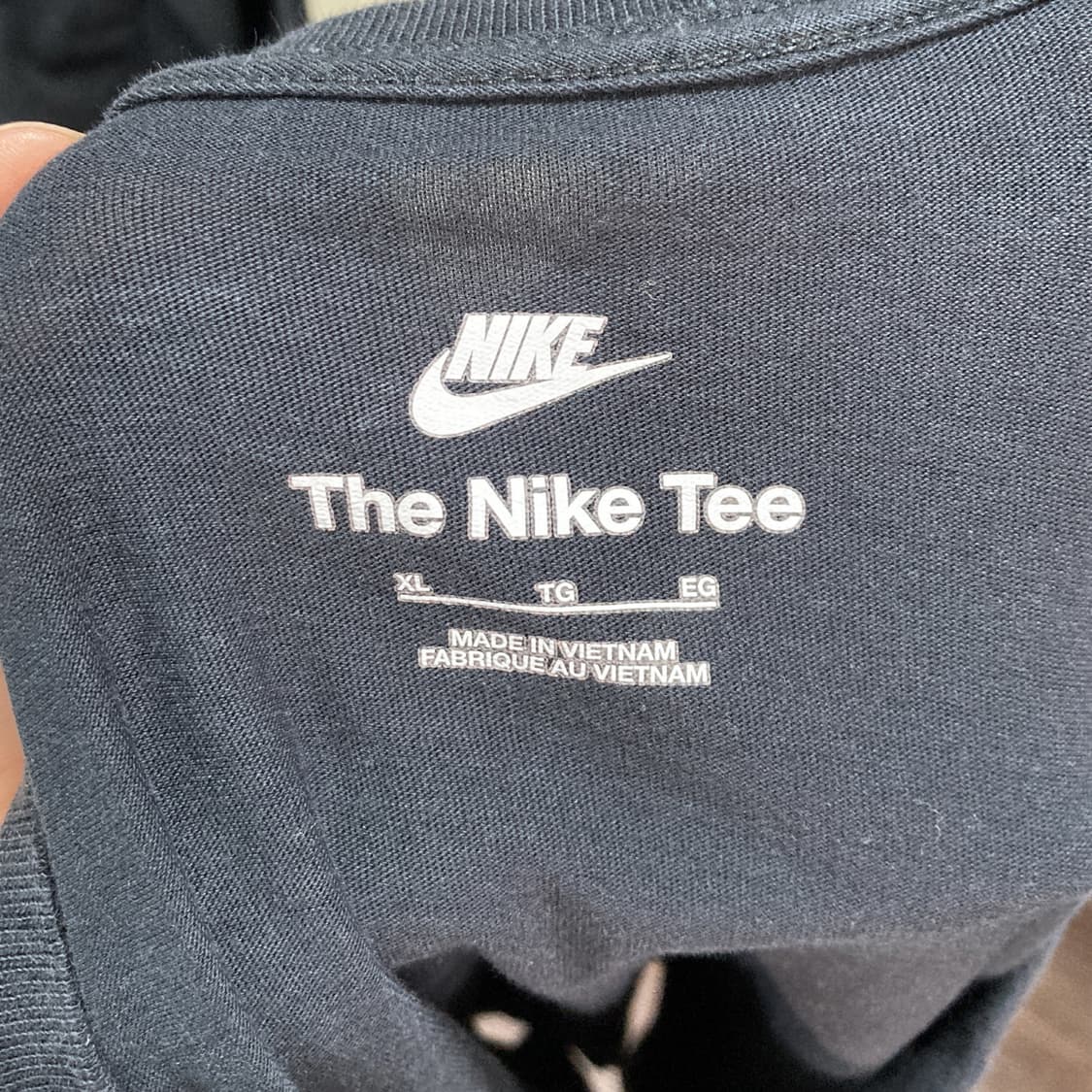 나이키 남성 긴팔티셔츠 슬리브 블랙 XL  상품이미지4