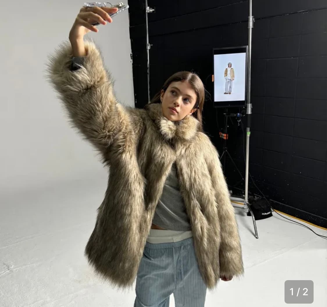 애프터아워즈 퍼자켓 OVERSIZED FUR JACKET V3 상품이미지2