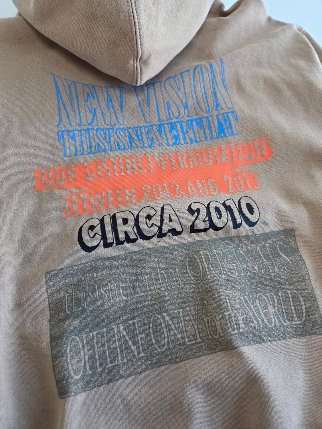 디스이즈네버댓 후드티 브라운 L 상품이미지6