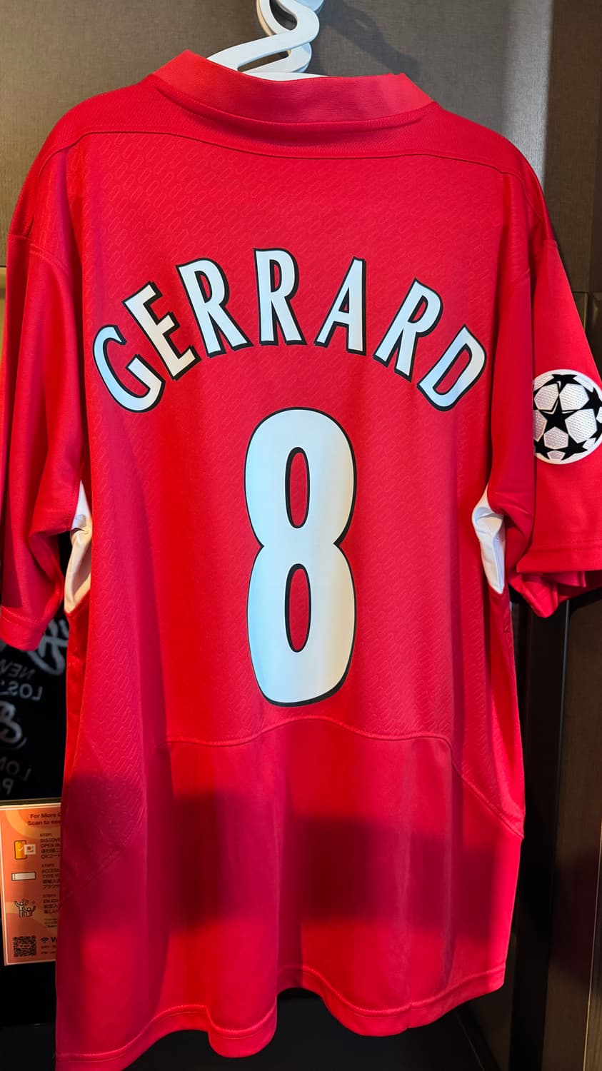 리버풀 05 이스탄불 챔스 우승 제라드 8번 유니폼 상품이미지2