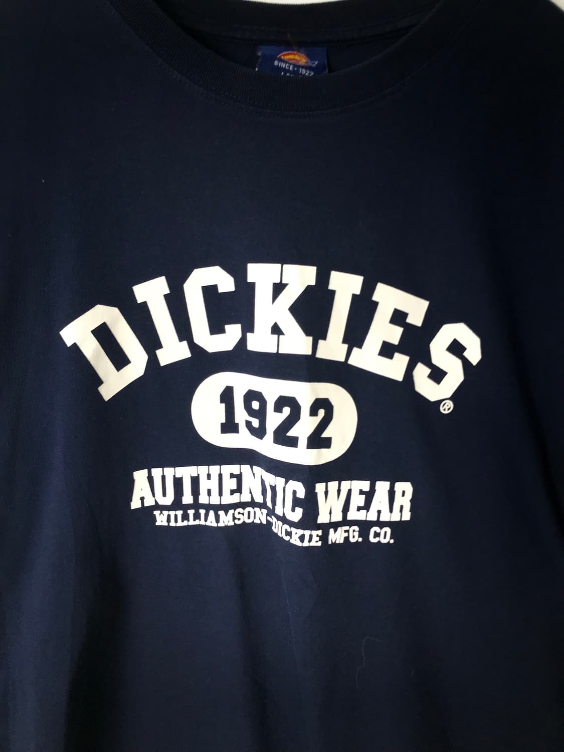 디키즈 스펠아웃 네이비 롱슬리브 긴팔티 상품이미지4