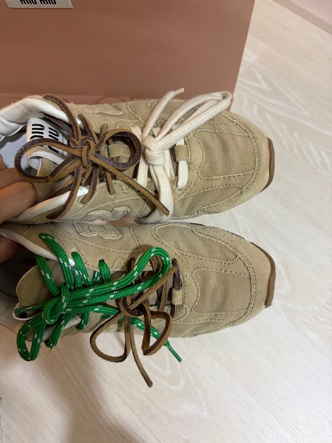 미우미우 뉴발란스 530 에크루 36 상품이미지1