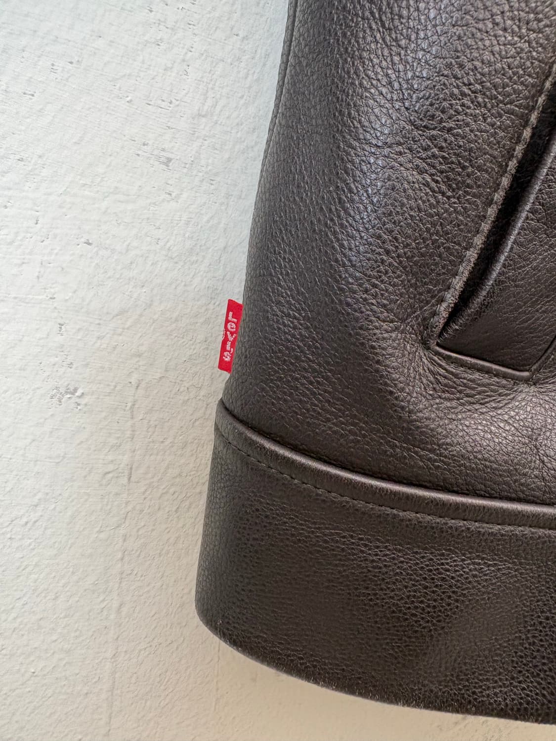 리바이스 소가죽 빈티지 레더 자켓 브라운 상품이미지4