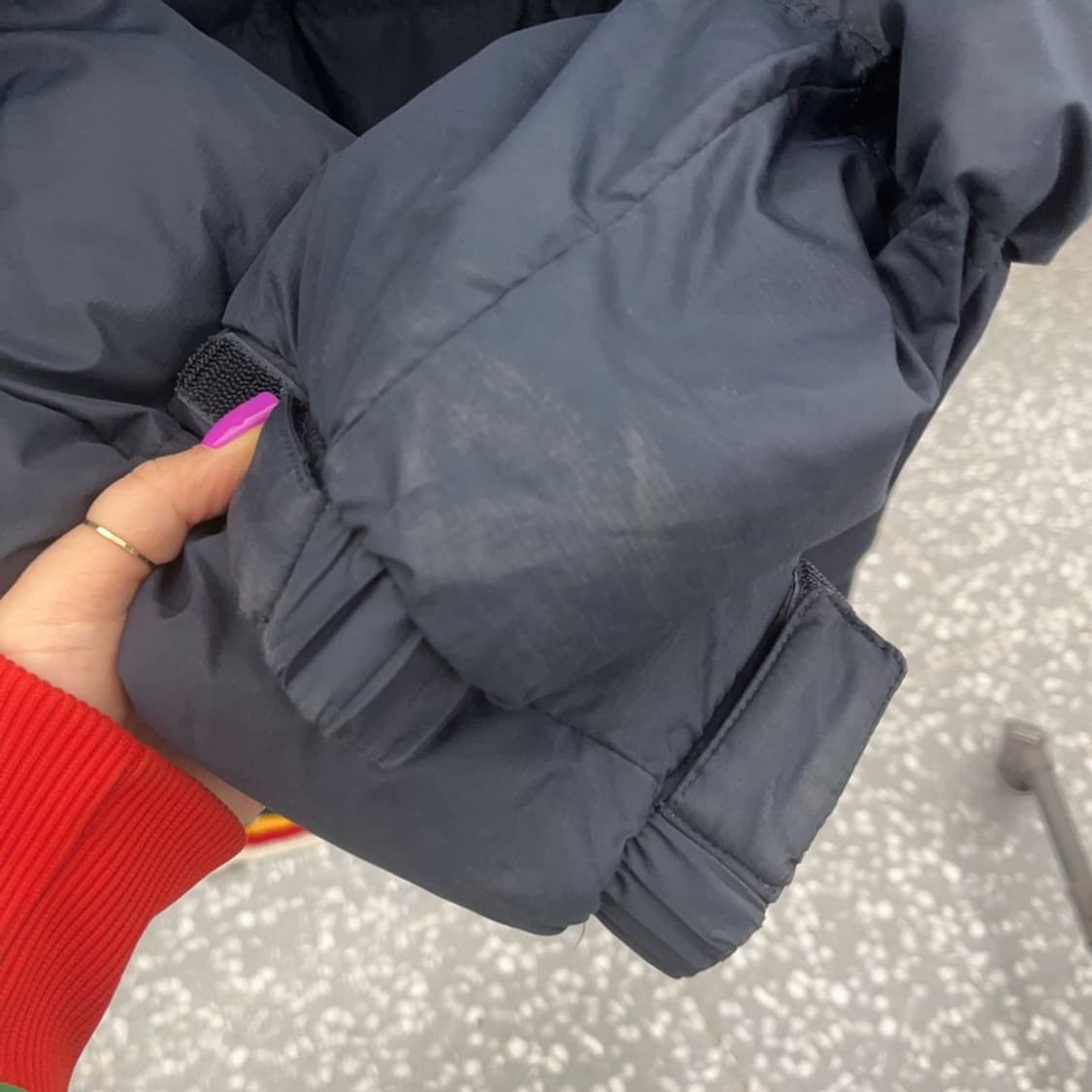 나이키 올드스쿨 스포티 아스날 롱패딩 M C06809 상품이미지7