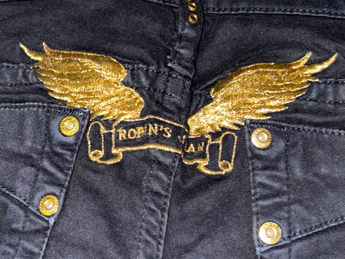 로빈스진 블랙 반바지 27 상품이미지4