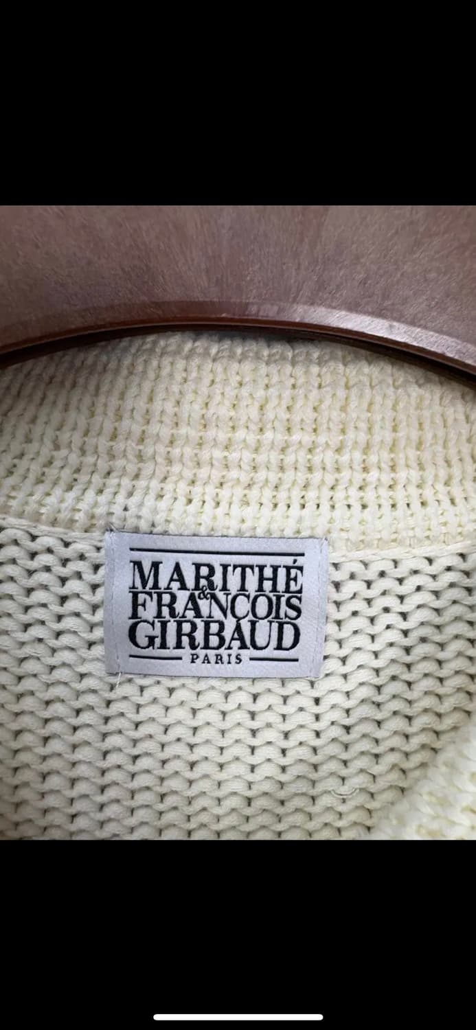 마리떼 프랑소와저버 카라넥 크롭 스웨터 H1152 상품이미지5