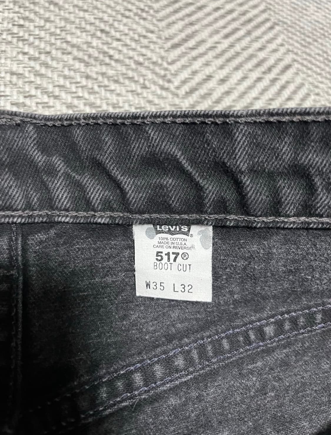 90s Levi’s 517 black 상품이미지3