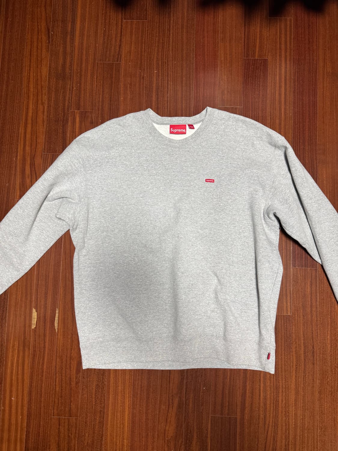 [슈프림] 스몰 박스 맨투맨 그레이(XL) 상품이미지2