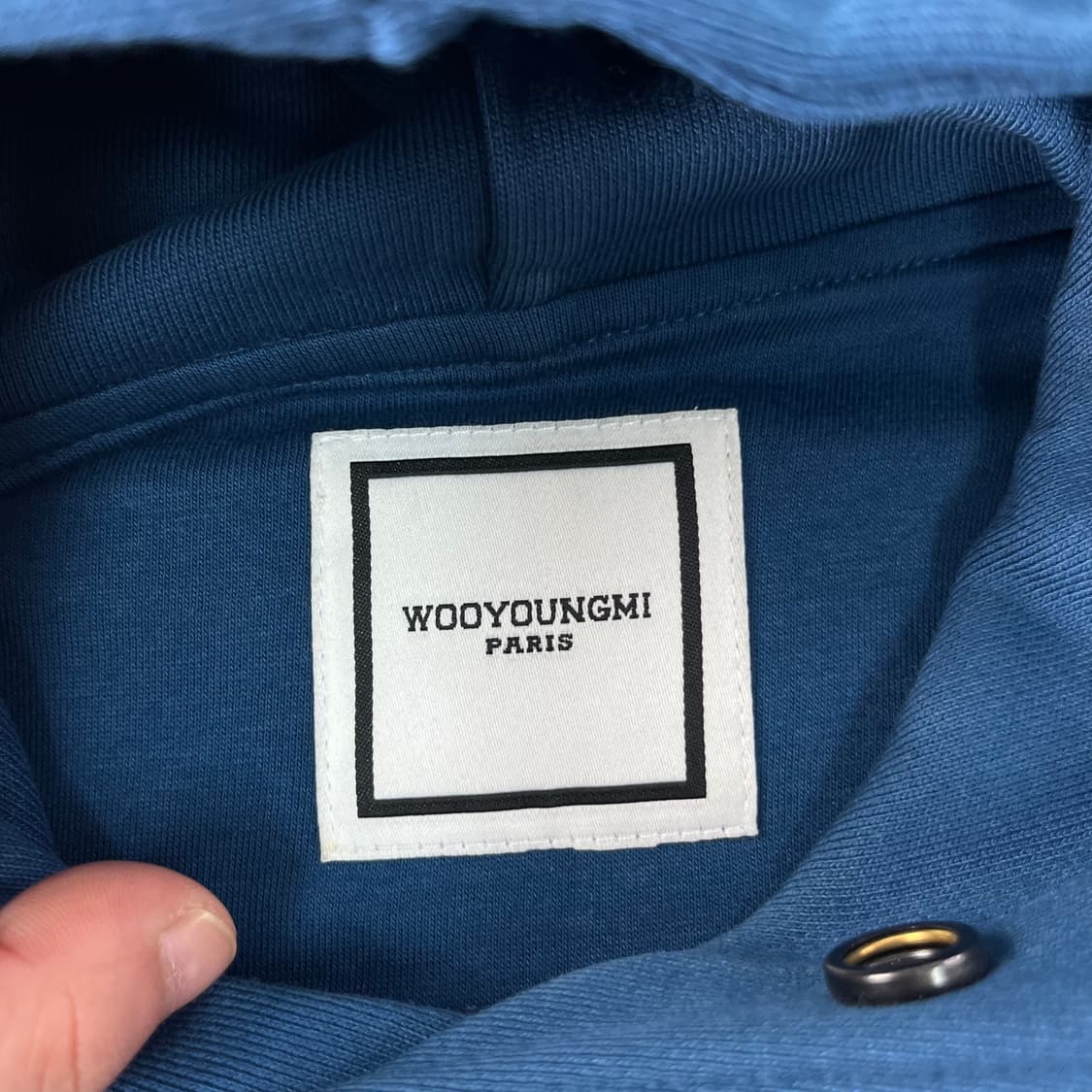 100 우영미 21FW 오버핏 후드티 상품이미지3