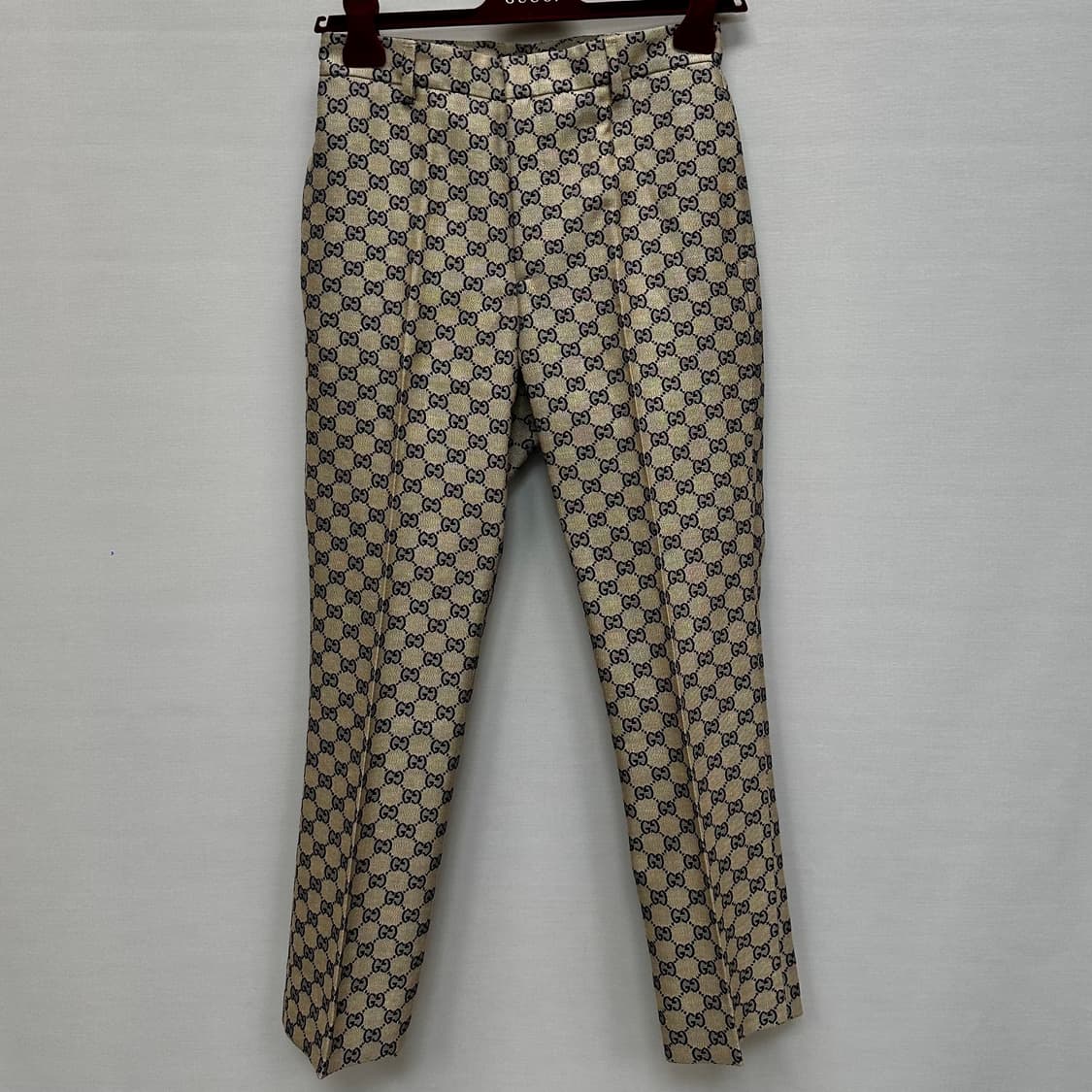 구찌 GG 모노그램 스트레이트 팬츠 (27) 상품이미지1