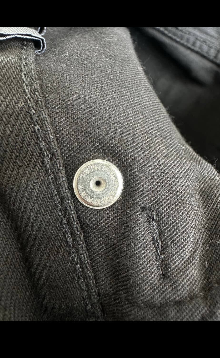 알렉산더 맥퀸 디스트로이드 블랙 진 상품이미지7