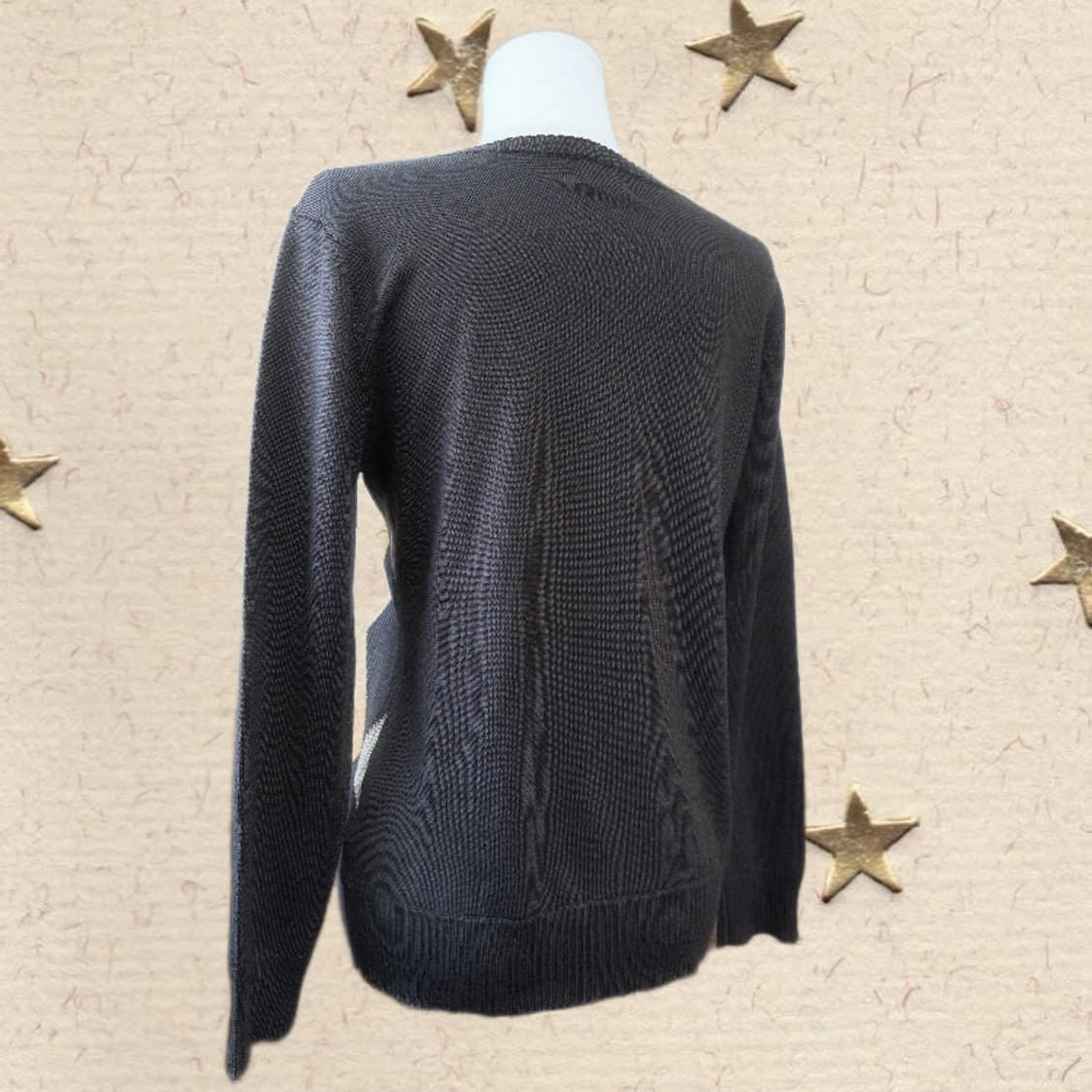 Decoy Collection England 초코바나나 아가일 니트 상품이미지3