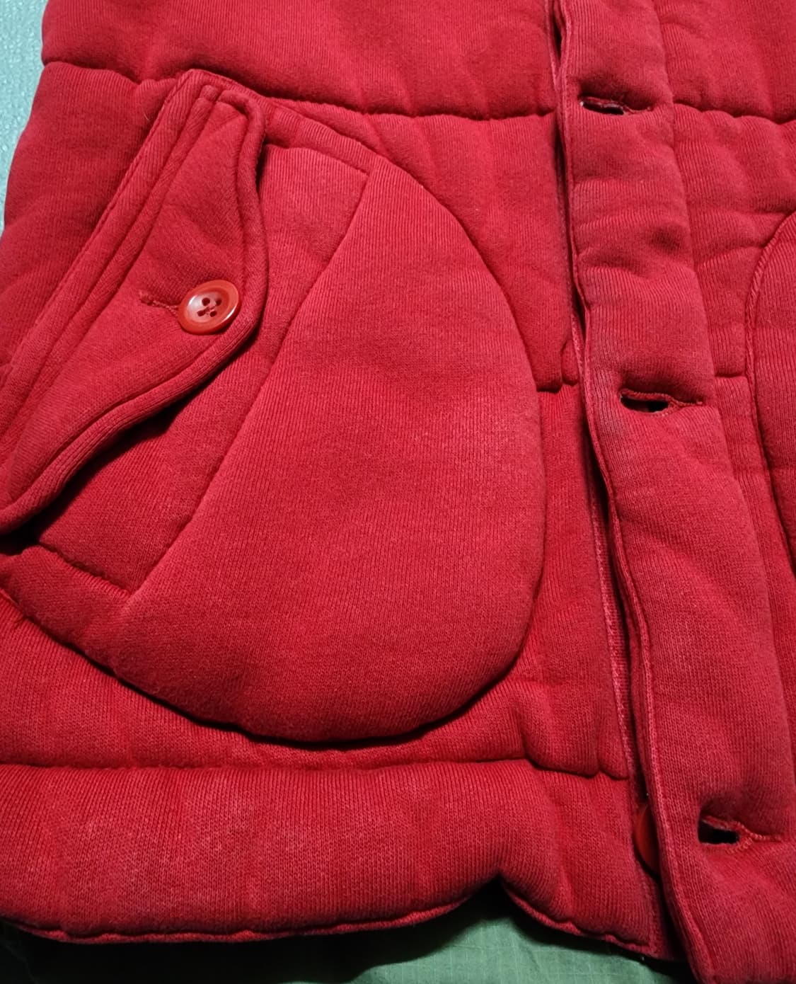 폴로 랄프로렌 레드 패딩 조끼 상품이미지9