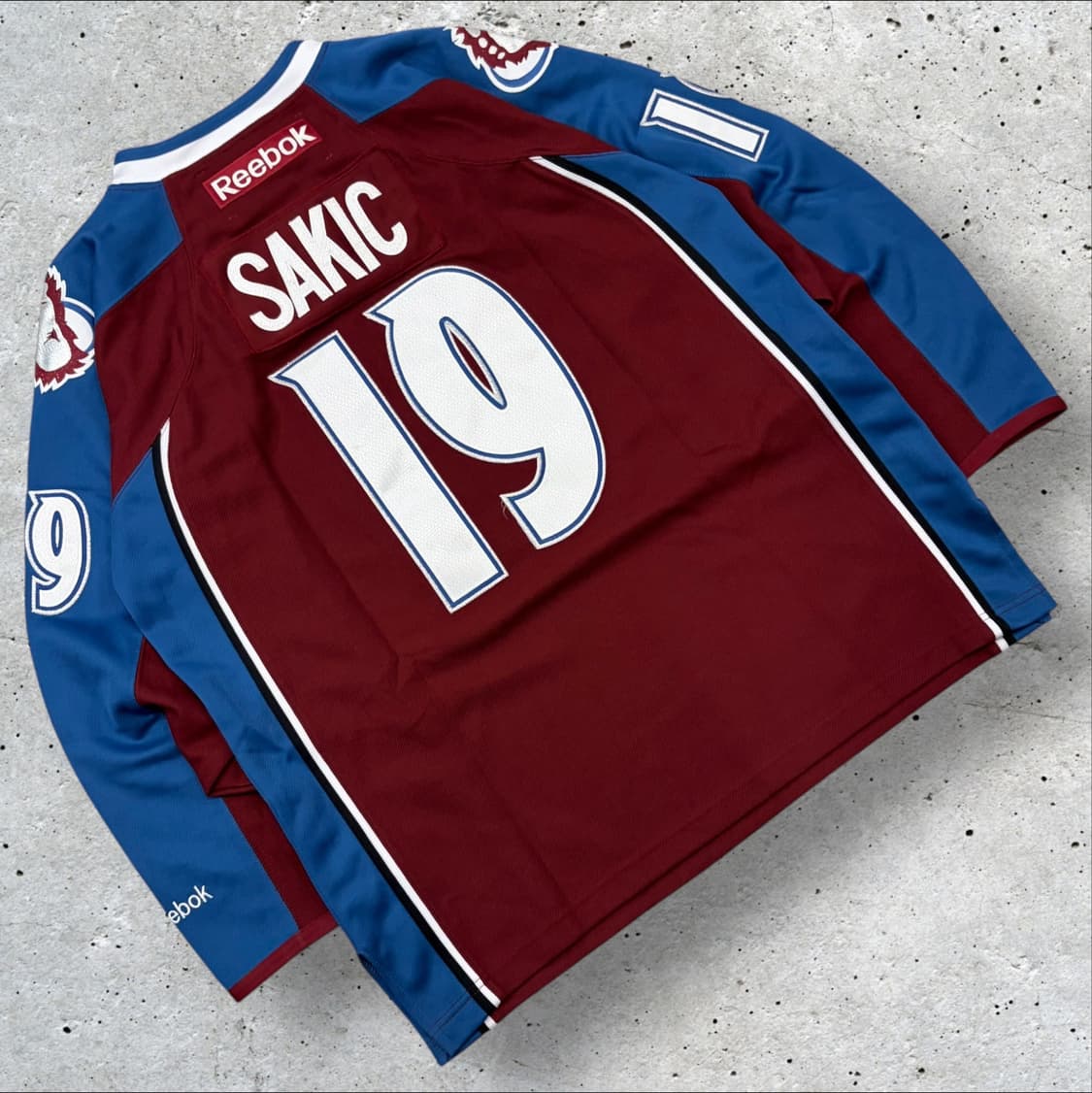 [L] 리복 NHL 올드스쿨 SAKIC 콜로라도 애벌랜치 져지 D85 상품이미지2