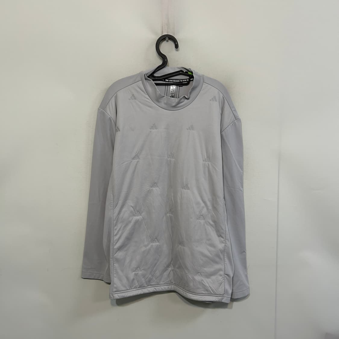 아디다스 골프 보온 퀄트 목넥 긴팔 티셔츠 110 상품이미지1