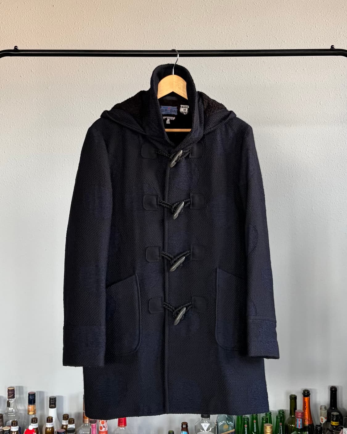 [M]블루블루 재팬 BLUE BLUE 보아 플리스 울 더플코트 상품이미지2