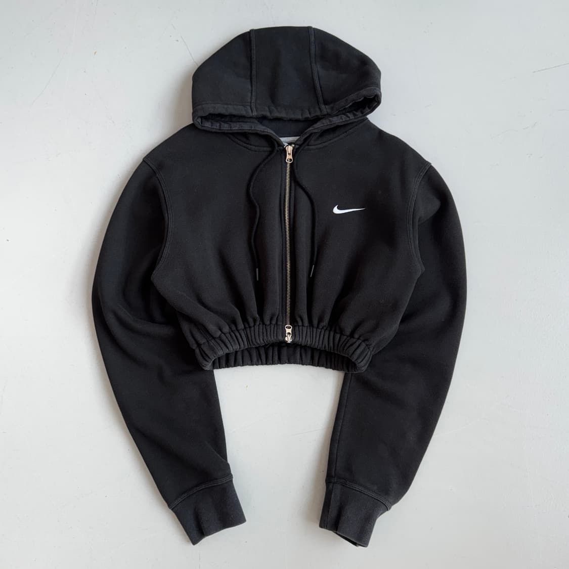 나이키 스우시 크롭 후드집업 상품이미지2