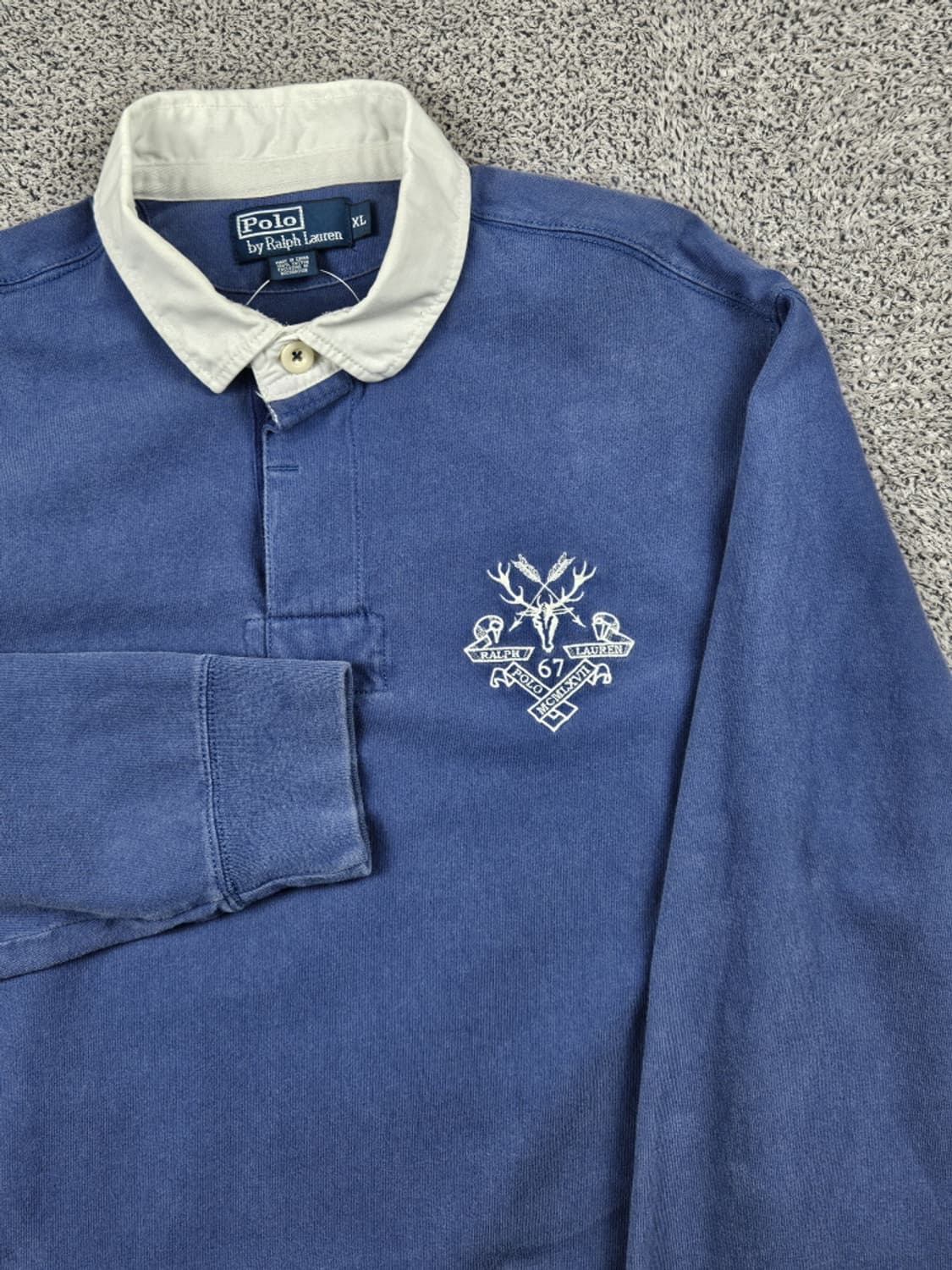폴로랄프로렌 엘크로고 베이직 럭비티셔츠 ( XL ) / 10359 상품이미지6