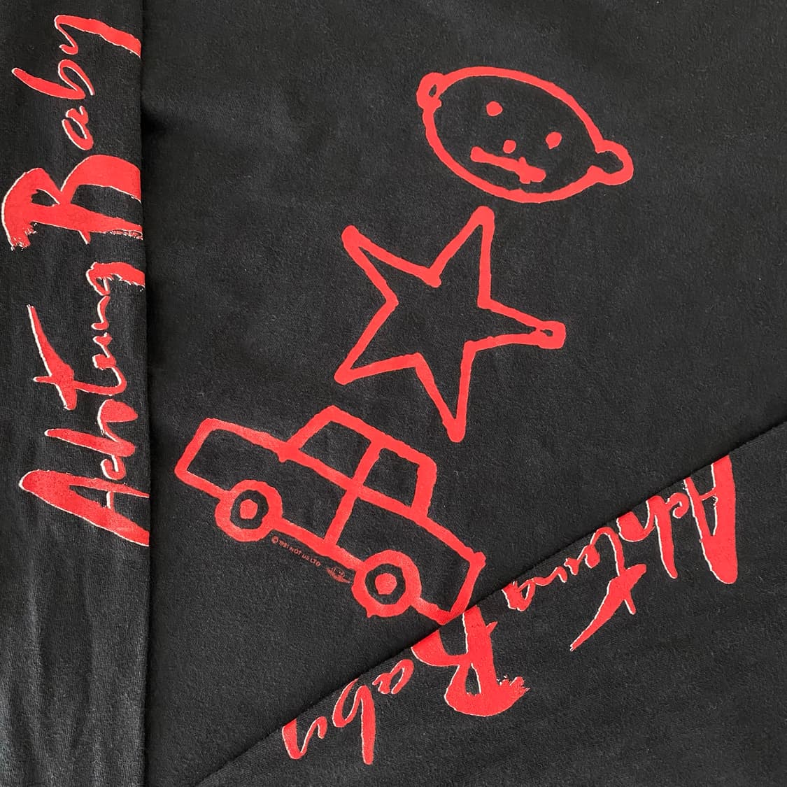 (XL) 90s 빈티지 U2 밴드 Achtung Baby 롱슬리브 상품이미지5