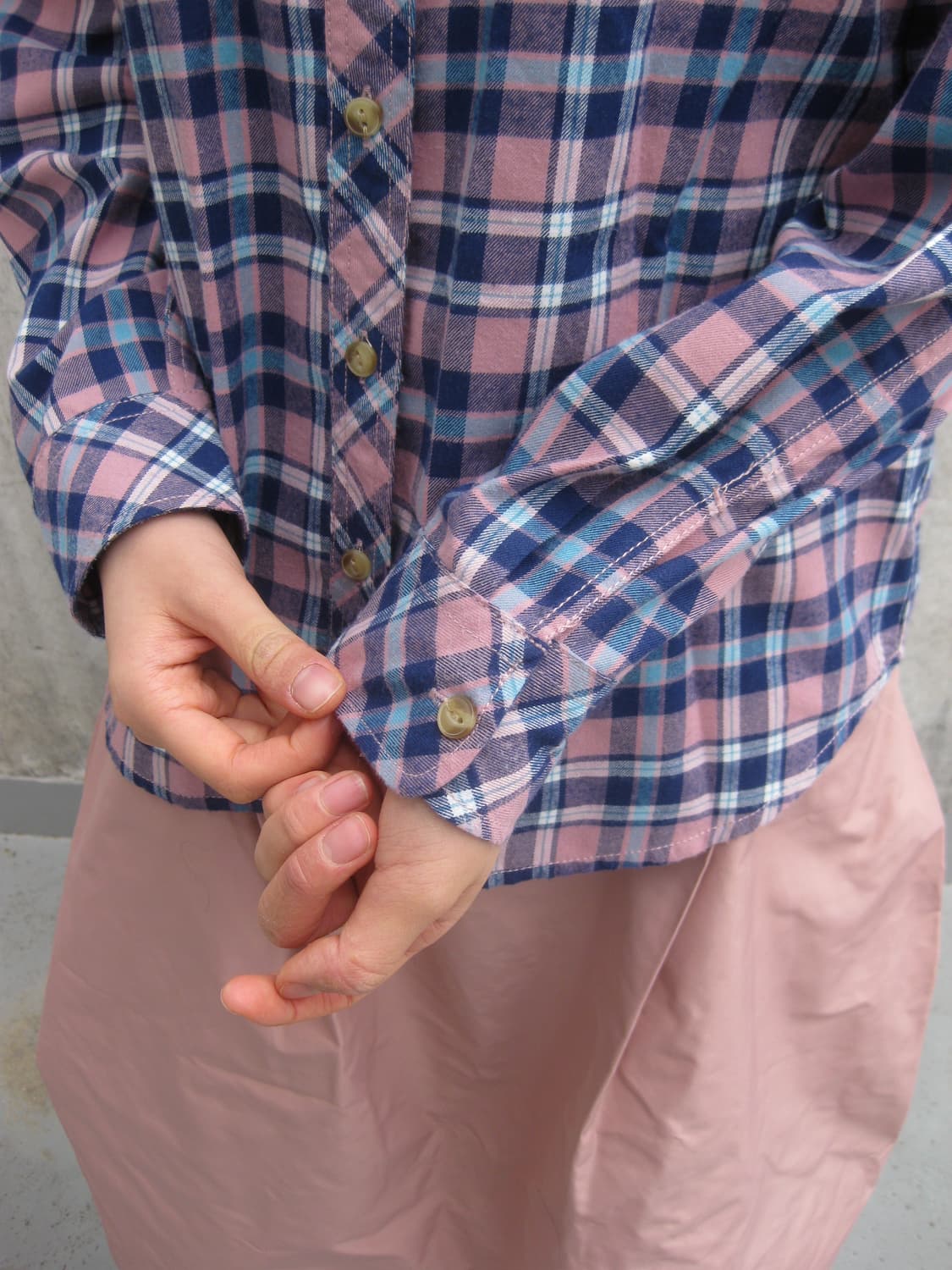 E hyphen world gallery 체크 셔츠  상품이미지6