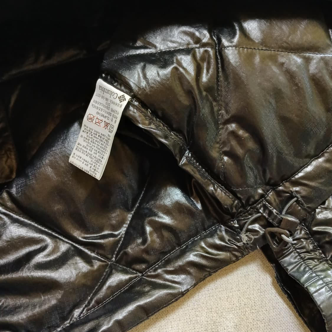 Columbia 컬럼비아 구스다운 퀄팅 단추 자켓 패딩 상품이미지9