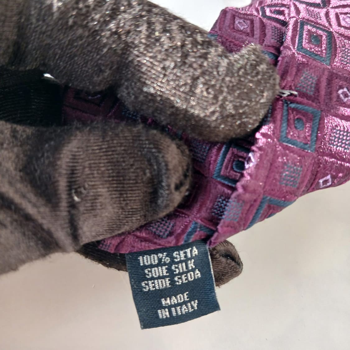 알테아 실크 퍼플 자카드 넥타이 9cm A+등급 A19698
 상품이미지9