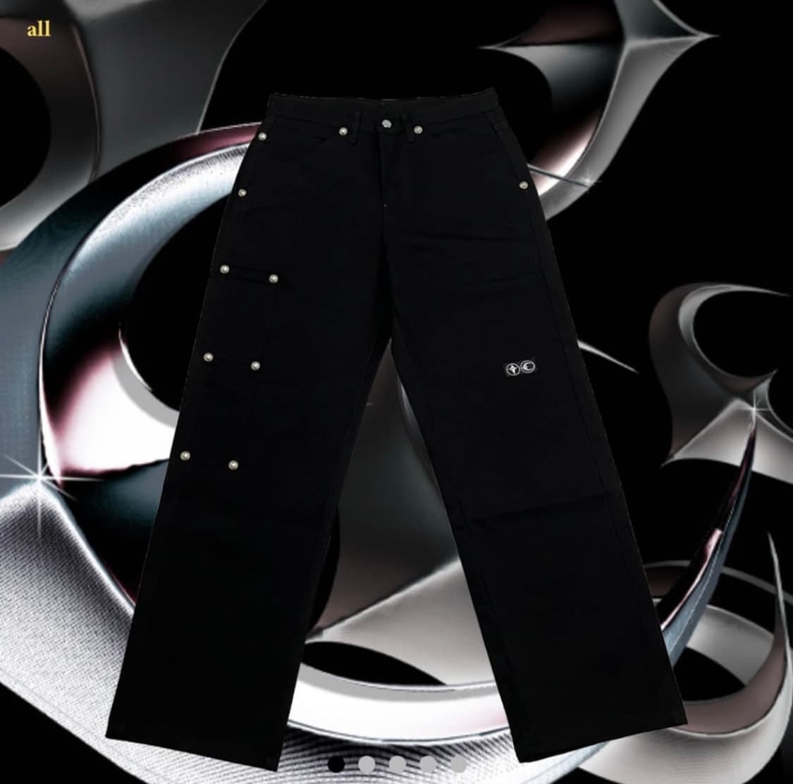 떠그클럽 팬츠 블랙 m 상품이미지1