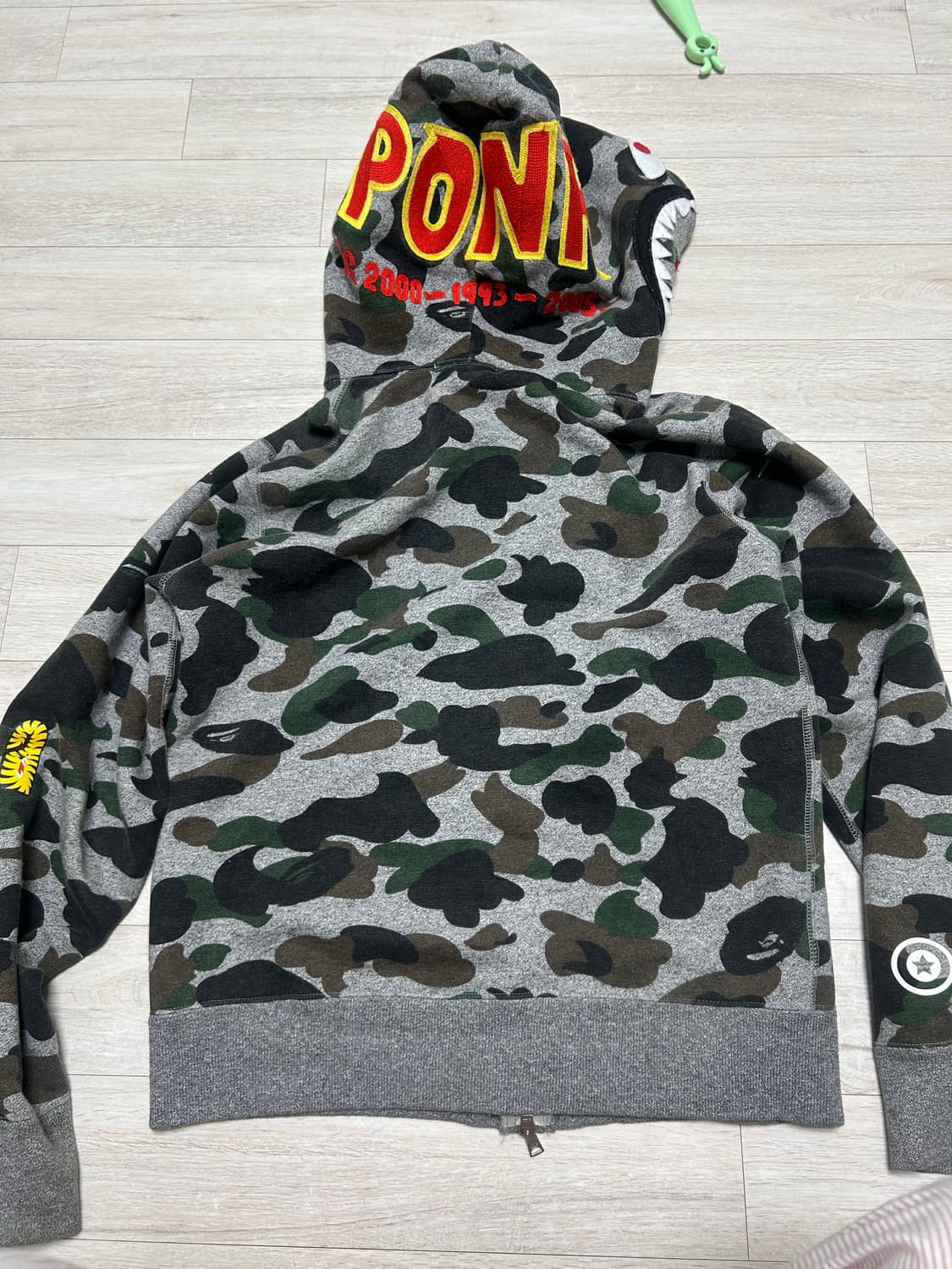 희귀매물 베이프 후드집업 상품이미지2