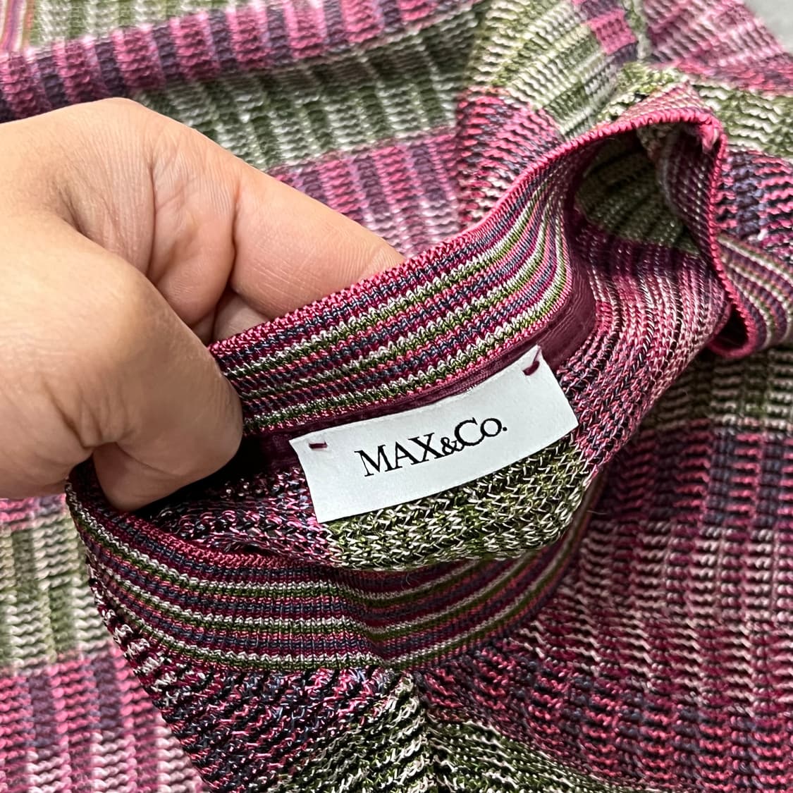  막스앤코 썸머 니트 원피스 +명품감정서 y16037 상품이미지6