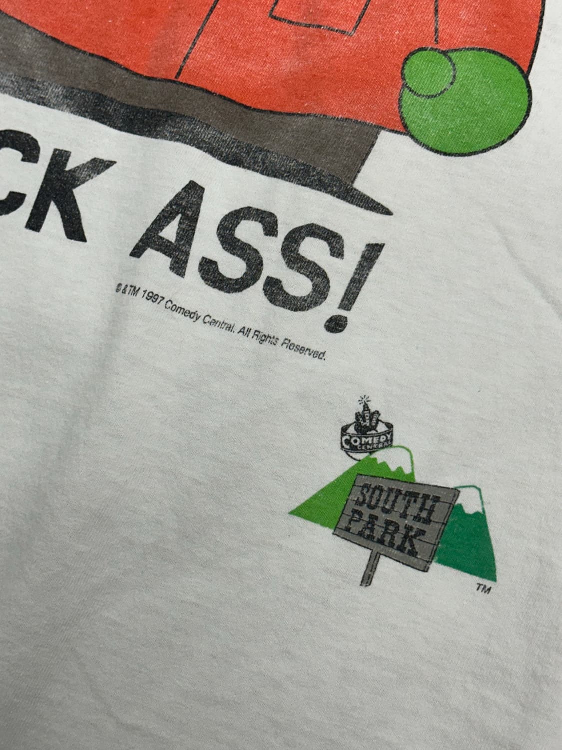 1997' 싸우스파크 카일 티셔츠 XL 상품이미지4