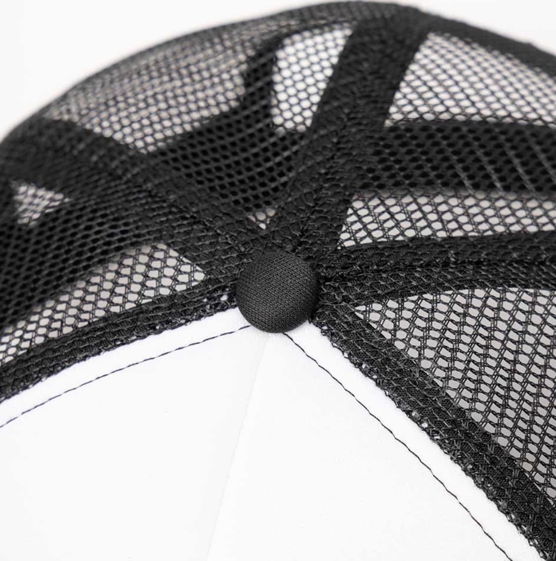 Supplier 서플라이어 십자가 레더 패치 메쉬 스냅백 모자 상품이미지5