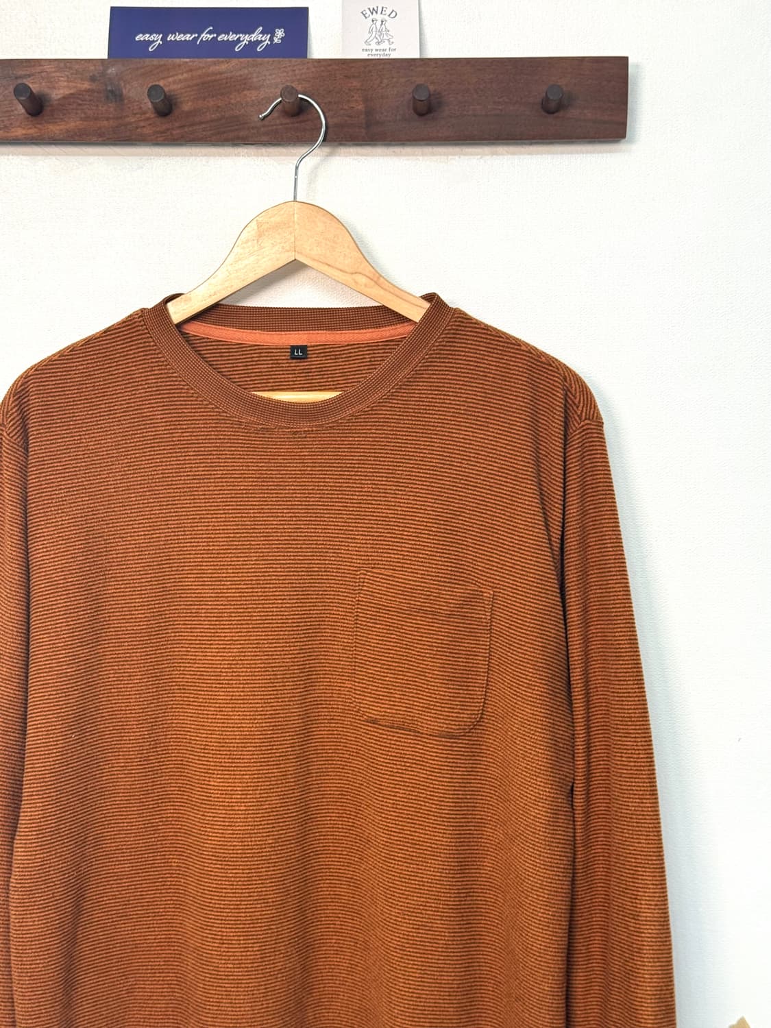 Brick stripe long sleeve/T115 상품이미지2