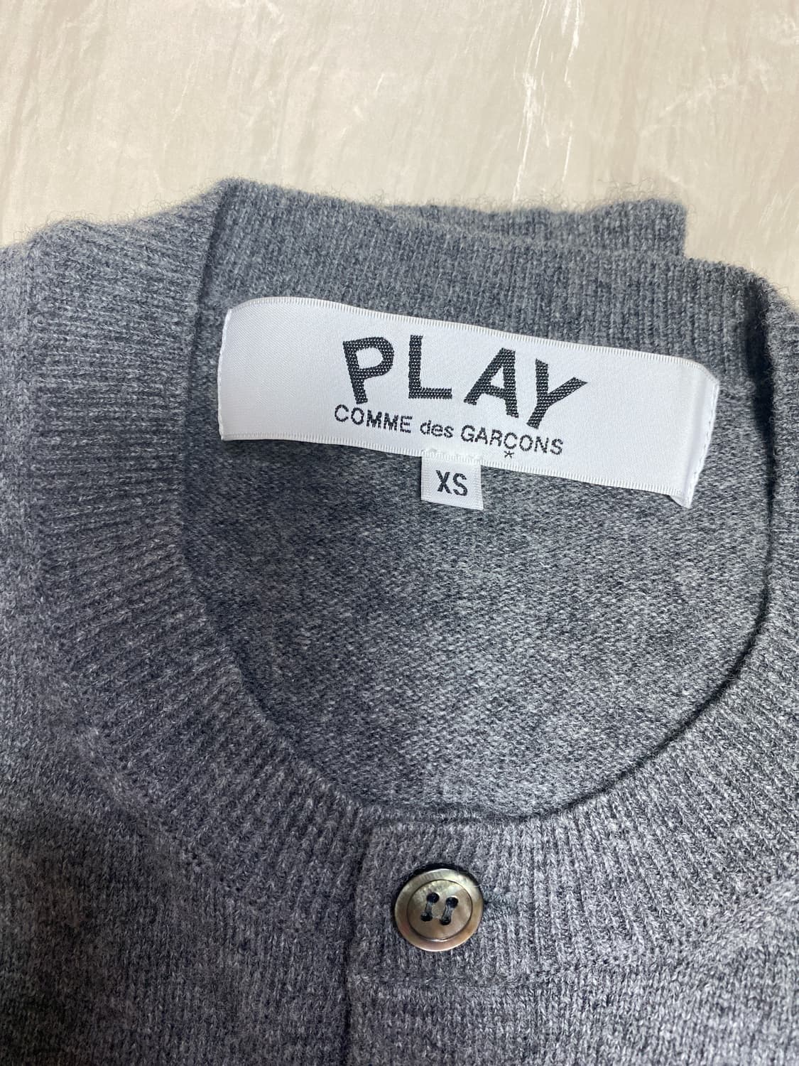 꼼데가르송 PLAY 가디건 XS 상품이미지2