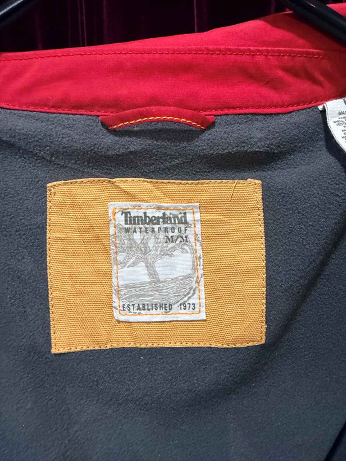 TIMBERLAND red jacket 상품이미지6