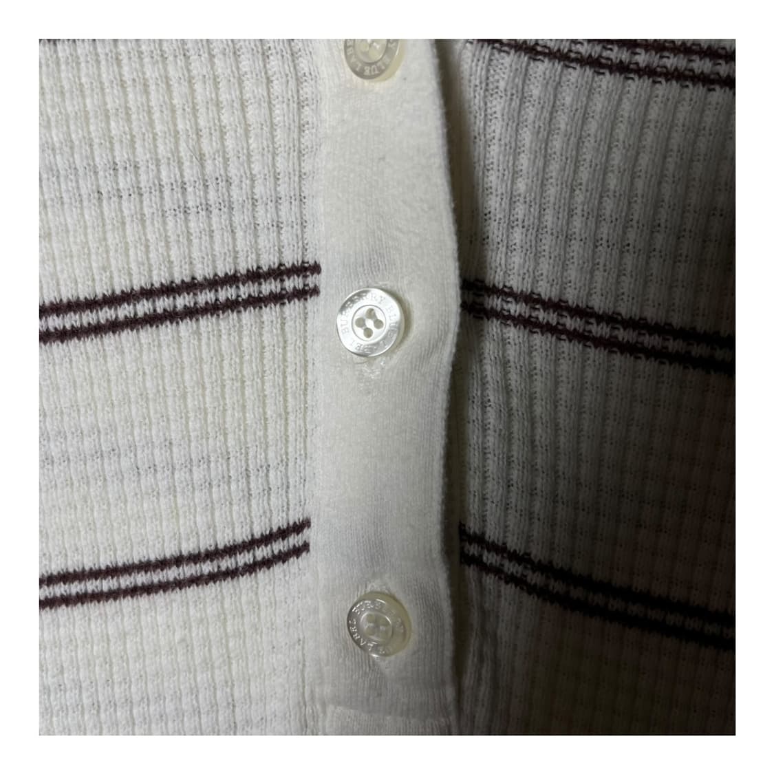 [Burberry] 버버리 블루라벨 스트라이프 슬림핏 카라티셔츠 상품이미지5
