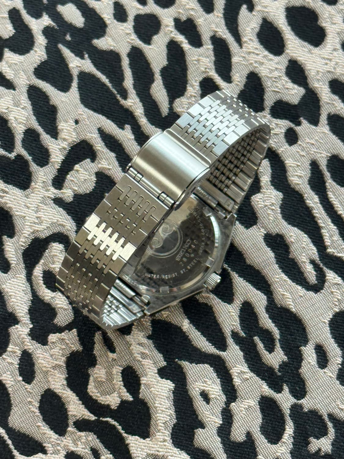 80s 빈티지 세이코 실버웨이브 쿼츠 상품이미지7