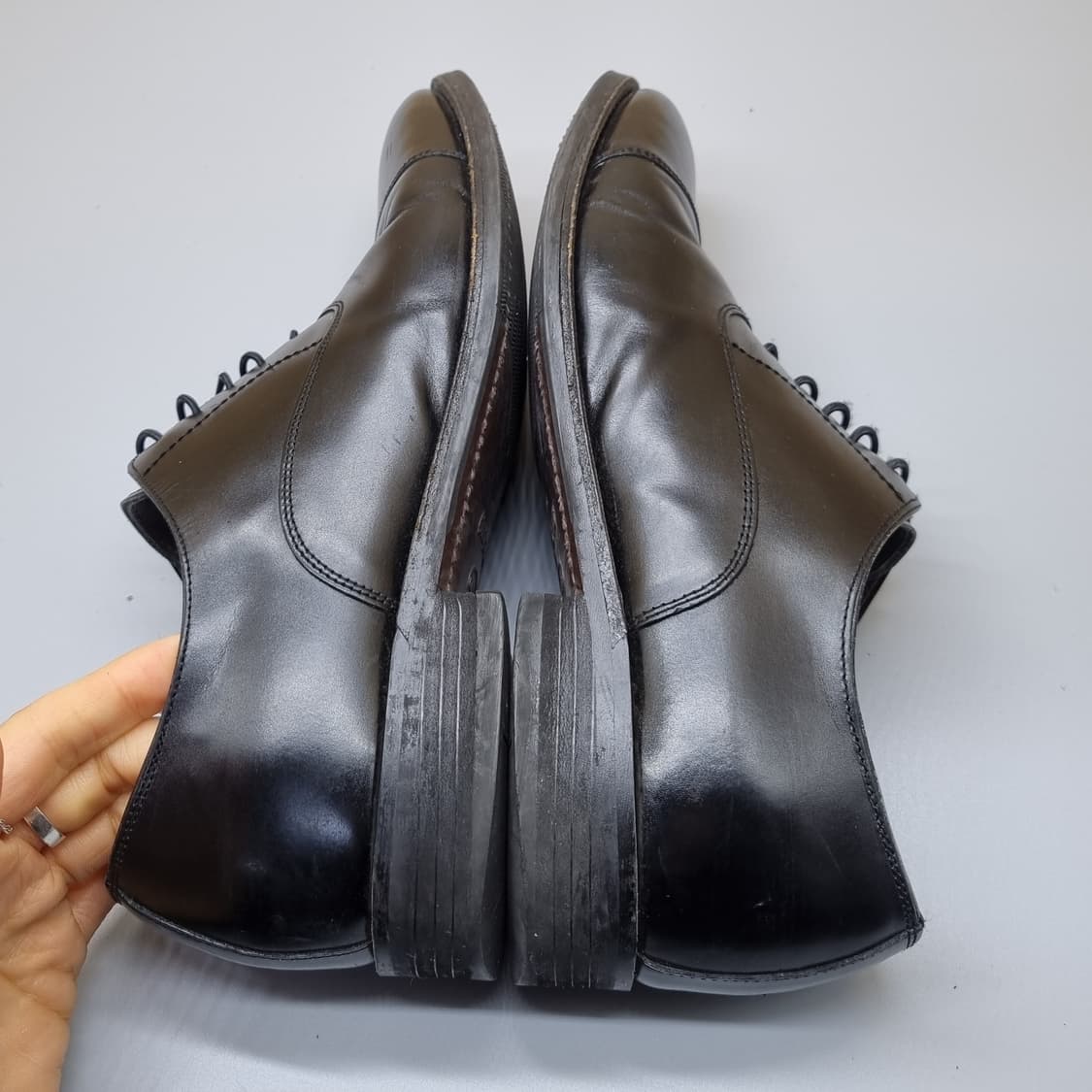 금강리갈 남성정장구두 실사이즈265 상품이미지5