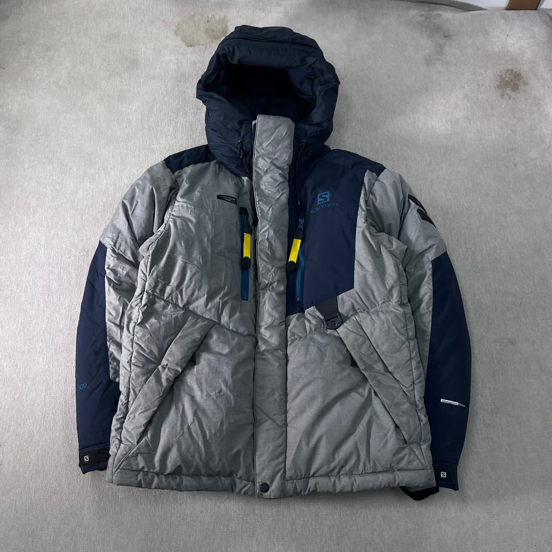 100 살로몬 대장급 알래스카 헤비 구스 패딩 상품이미지1