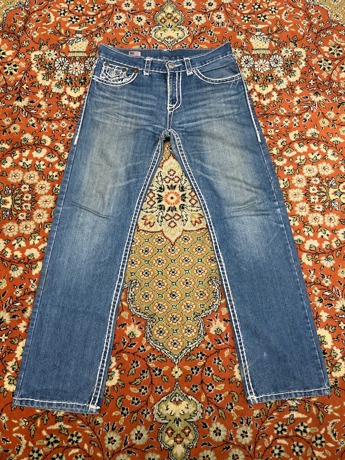 [36] 트루릴리전 빌리 슈퍼티 데님 팬츠 상품이미지1