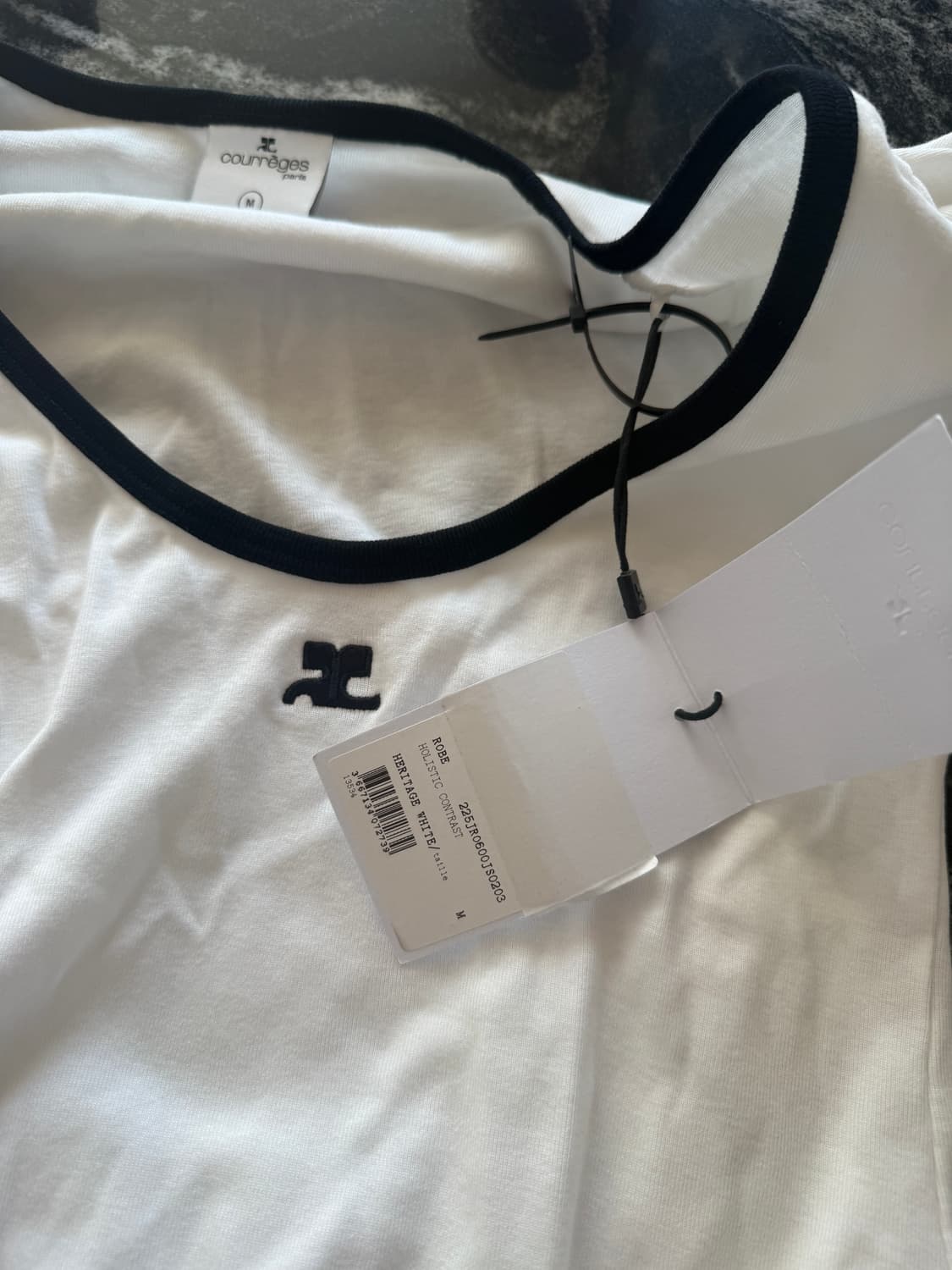 꾸레쥬 화이트 미니원피스 m 새상품 courreges 상품이미지3